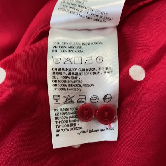 L.O.G.G button down back blouse H&M - Picture 6 of 6